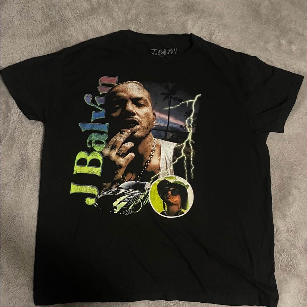 J Balvin Graphic Tee - Black